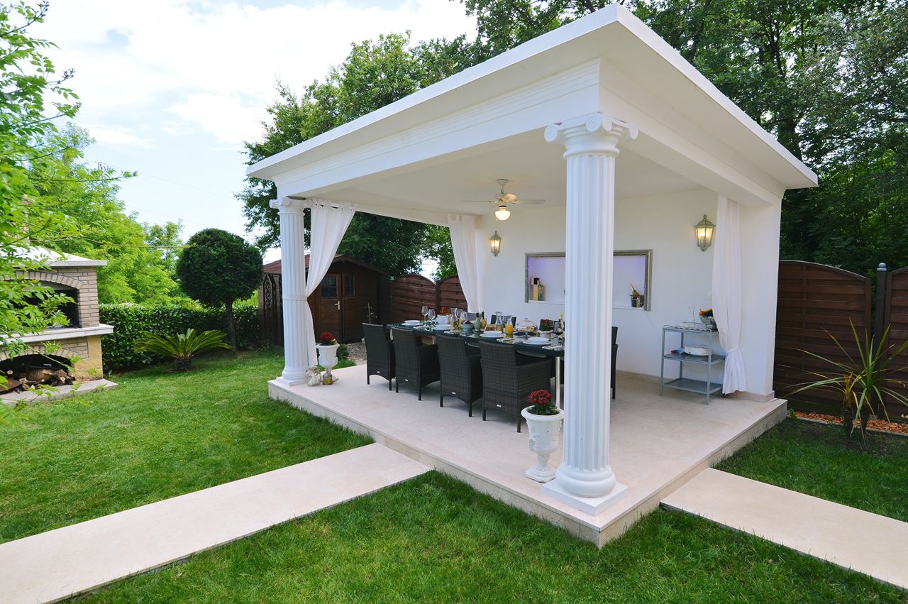 barbecue apartment villa opatija